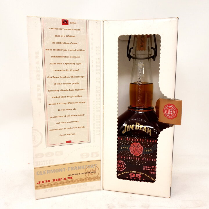 楽天市場】ジムビーム 200周年記念ボトル 750ml 47% JIM BEAM【AB 