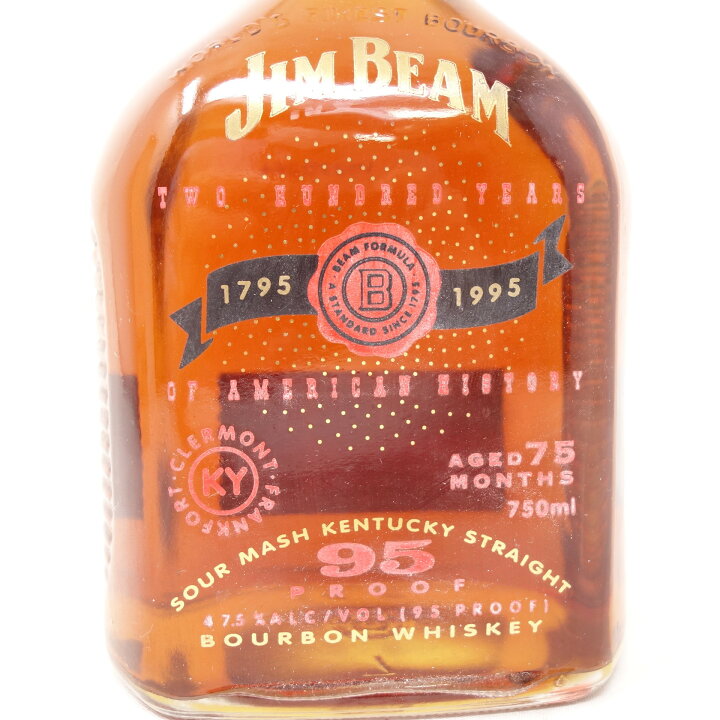 楽天市場】ジムビーム 200周年記念ボトル 750ml 47% JIM BEAM【AB 