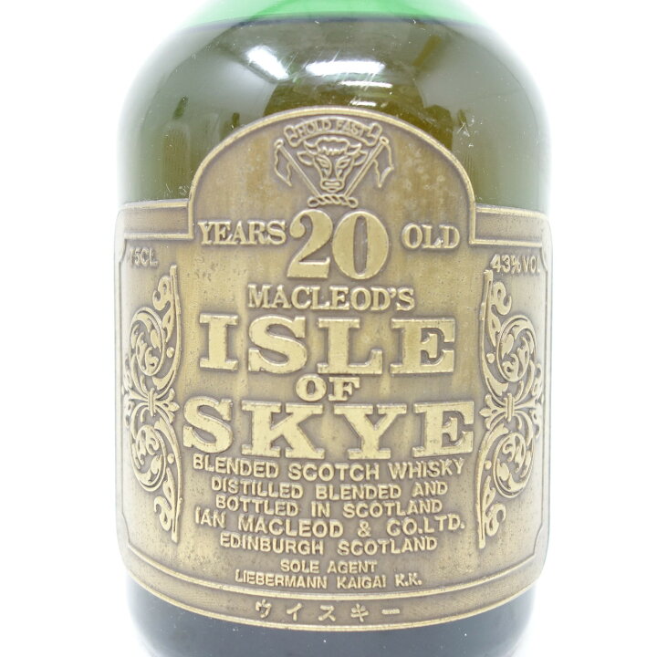 楽天市場】アイル オブ スカイ 20年 MACLEODS ISLE OF SKYE 20 years 