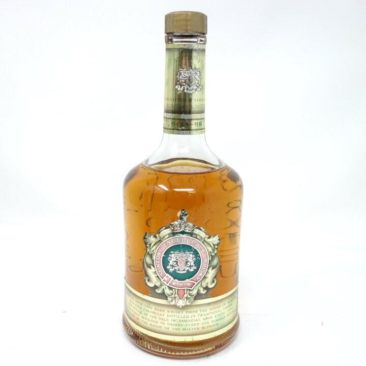 楽天市場】サントリー エクセレンス 旧ボトル 従価 特級表記 760ml 43  