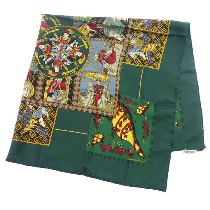 楽天市場】エルメス カレ90 スカーフ シルク LE TAROT タロットカード 