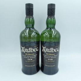 【未開栓】【セット】アードベッグ 10年 700ml 46％ ARDBEG 2本セット【F2】【中古】