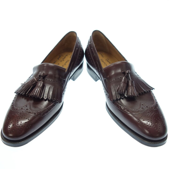 楽天市場】エンツォボナフェ キルトタッセルローファー ウイングチップ 