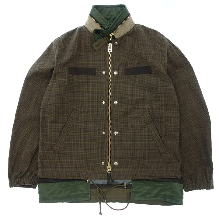 楽天市場】サカイ ジャケット 20-02248M SACAI メンズ 1 茶【極美品  