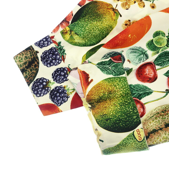 楽天市場】グッチ 長袖シャツ ブラウス トムフォード期 フルーツ柄  