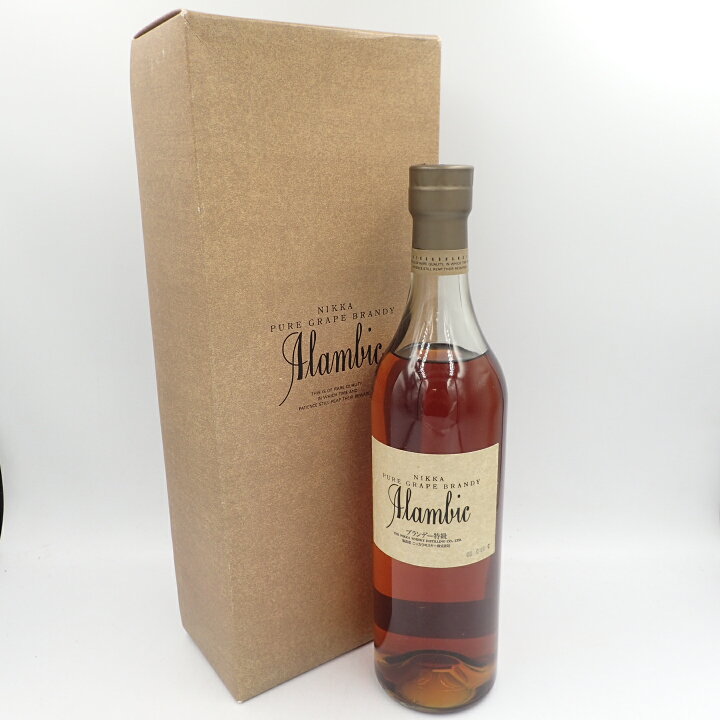 楽天市場】ニッカ ピュアグレープブランデー アランビック 700ml 40 