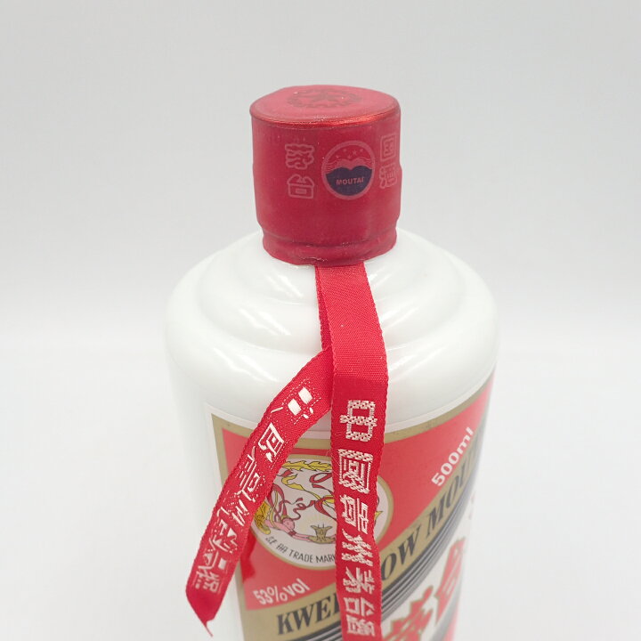 楽天市場】貴州茅台酒 マオタイ酒 天女ラベル 2018 53％ 500ml 950g
