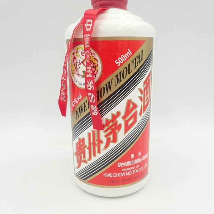 楽天市場】貴州茅台酒 マオタイ酒 天女ラベル 2018 53％ 500ml 950g 