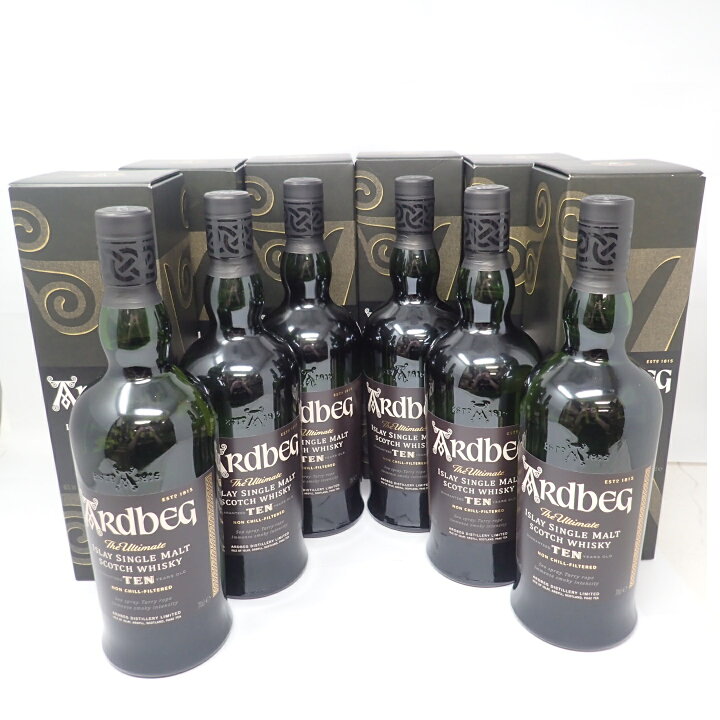 楽天市場】【未開栓】アードベッグ 10年 700ml 46％ ARDBEG 6本セット  