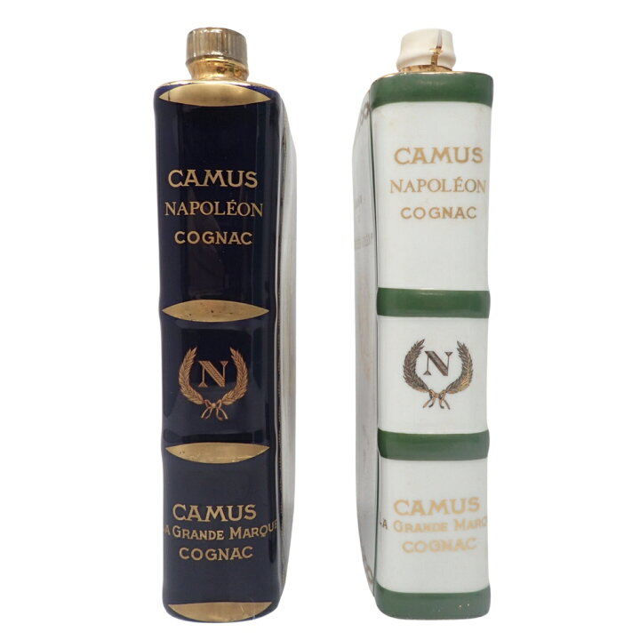 楽天市場】【未開栓】カミュ ナポレオン ブック 陶器ボトル 青 700ml 