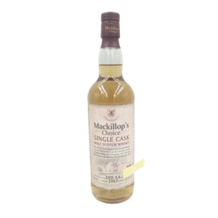 楽天市場】【未開栓】マキロップチョイス カリラ 1983-2014 700ml 43 