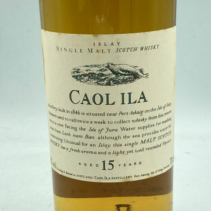 楽天市場】【未開栓】カリラ 15年 UD 花と動物シリーズ 700ml 43% CAOL  