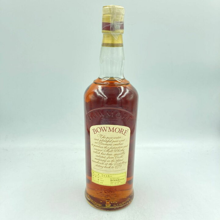 楽天市場】【未開栓】ボウモア 25年 1969 カモメラベル 750ml 43 