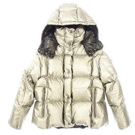 モンクレール ダウンジャケット PARANA 20AW レディース シルバー サイズ1 MONCLER【AFA2】【中古】