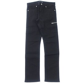 ユニクロ × アンダーカバー デニムパンツ メンズ ブラック サイズ29 uniqlo×undercover【AFB32】】【中古】