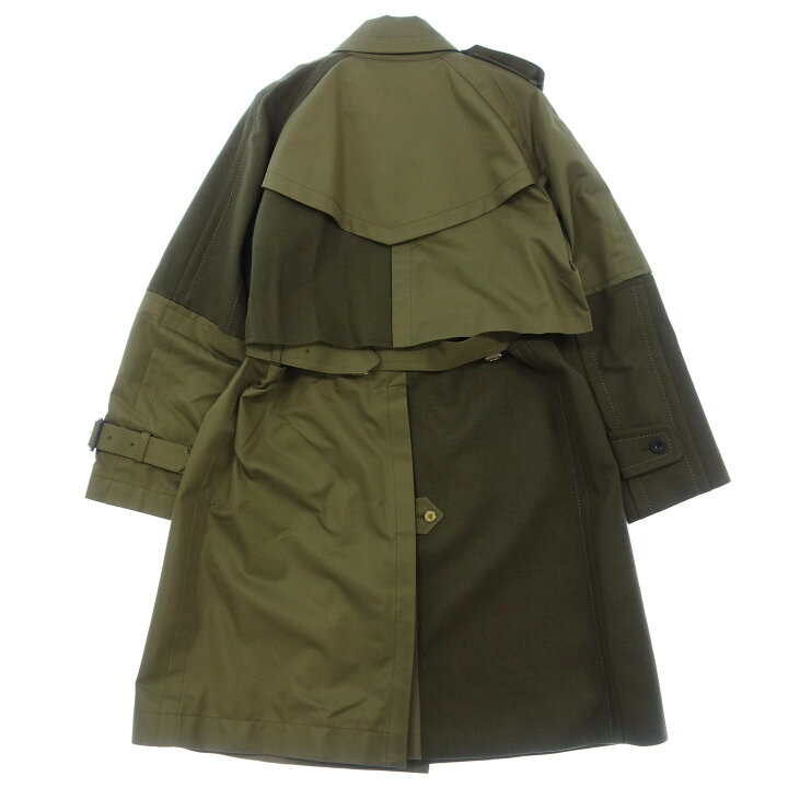 楽天市場】sacai サカイ 20AW 02318M ウール ギャバジン ドッキング 