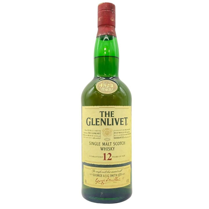 楽天市場】【未開栓】グレンリベット 12年 旧ボトル 700ml 40％ THE 