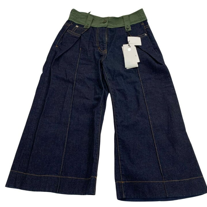 楽天市場】サカイ デニムワイドパンツ 20-04929 20AW ナイロン切替 