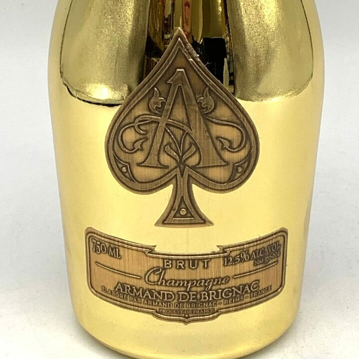 楽天市場】【未開栓】アルマンド ブリニャック ゴールド 750ml 12.5  