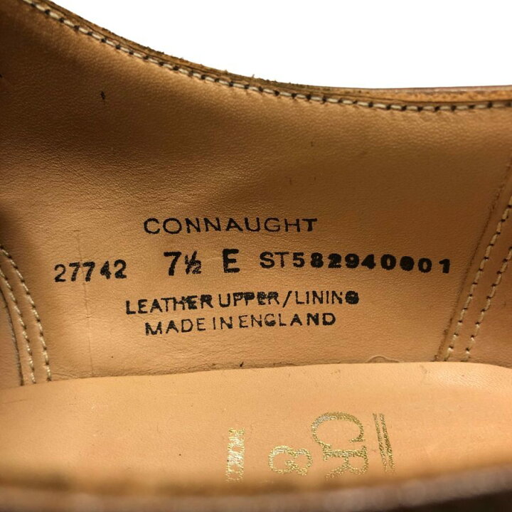 楽天市場】クロケット&ジョーンズ レザーシューズ 内羽根 ストレート  