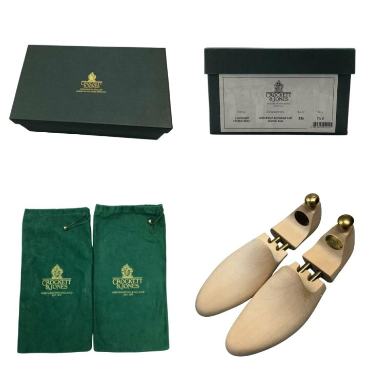 楽天市場】クロケット&ジョーンズ レザーシューズ 内羽根 ストレート  