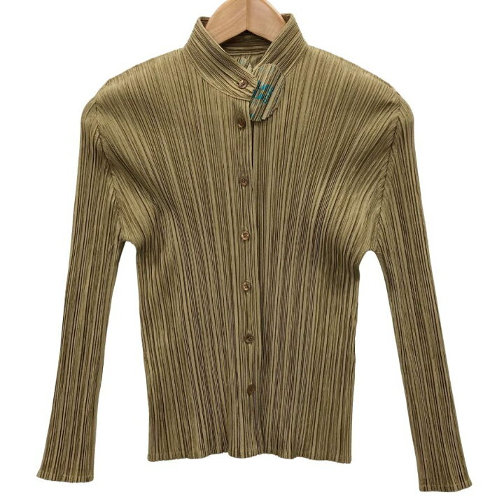 楽天市場】プリーツプリーズ イッセイミヤケ カーディガン ロゴリボン  