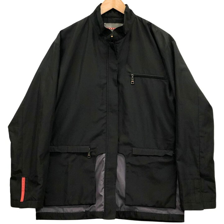 楽天市場】プラダ 09AW ナイロンジャケット ブラック メンズ サイズXL 