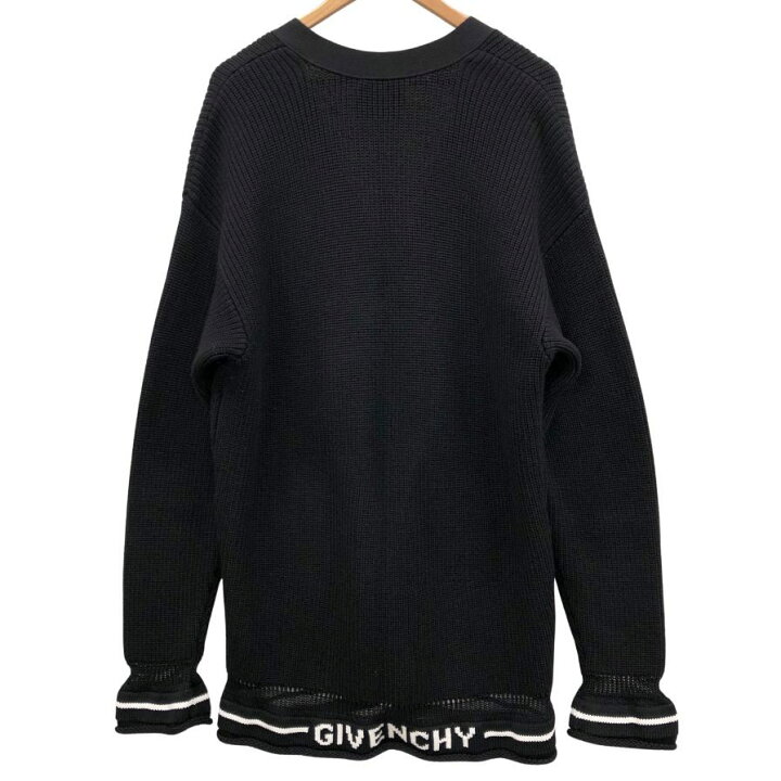 楽天市場】ジバンシー フロントジップ ロゴ ニット カーディガン  