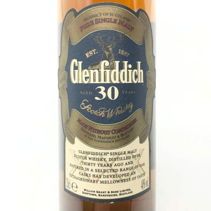 楽天市場】【未開栓】グレンフィディック 30年 ベビーボトル 40  