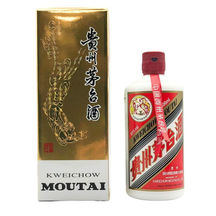 楽天市場】【未開栓】貴州茅台酒 マオタイ酒 天女ラベル 2020 53 