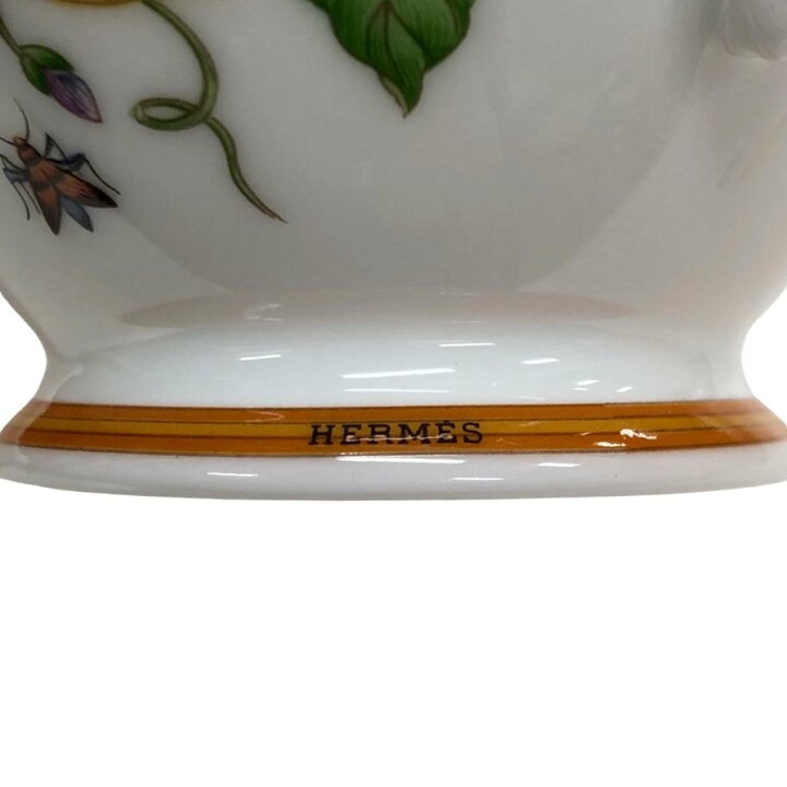 楽天市場】エルメス シエスタ ミルクポット 花柄 ホワイト HERMES 