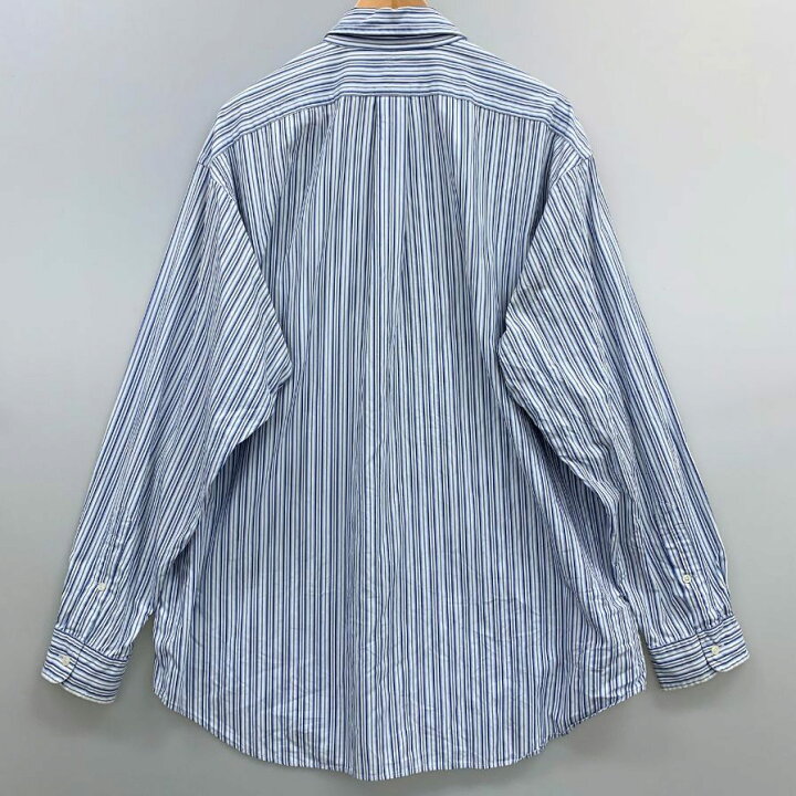 楽天市場】ラルフローレン 90S ストライプシャツ ブルー系 メンズ  