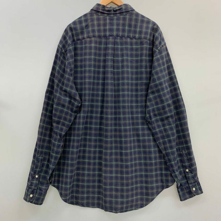 楽天市場】ラルフローレン 90S チェックシャツ パープル系 メンズ  