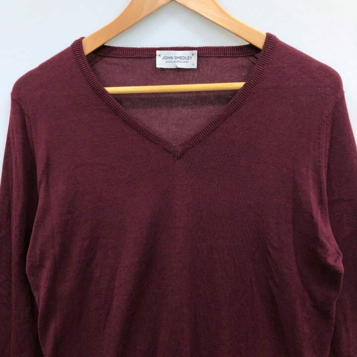 楽天市場】ジョンスメドレー ニット ロングスリーブニット Vネック  