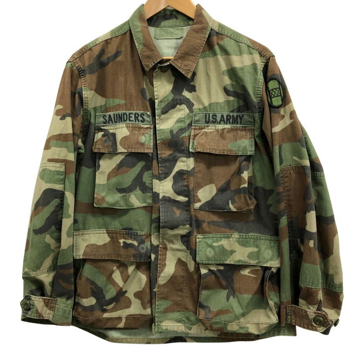 楽天市場】米軍 ミリタリー ジャケット 4ポケット 迷彩柄 ワッペン付 