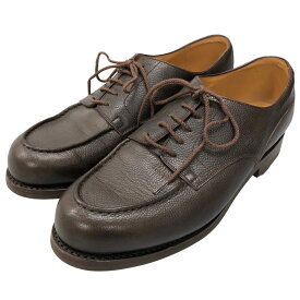 ジェイエムウエストン レザーシューズ ゴルフ 641 Uチップ グレインレザー サイズ7E ブラウン J.M. WESTON ビジネスシューズ 約25.5cm【LA】【中古】