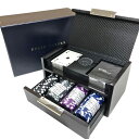 ラルフローレン ホーム サットン カーボン ファイバー ポーカー セット Ralph Lauren Home Sutton Carbon Fiber Poker…