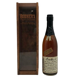 【未開栓】ブッカーズ 6年 3ヶ月 2018 750ml 63.7% BOOKER'S バーボン【W1】【中古】