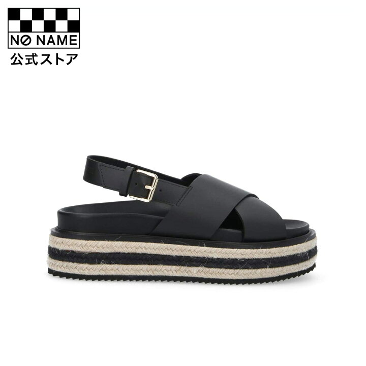楽天市場】[40％OFF]NO NAME[ノーネーム] [サンダル] SUNA-41255-BLACK 