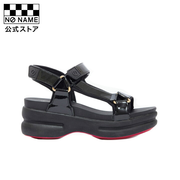 楽天市場】NO NAME[ノーネーム] [サンダル] CONCRETE-41241-BLACK/RED 