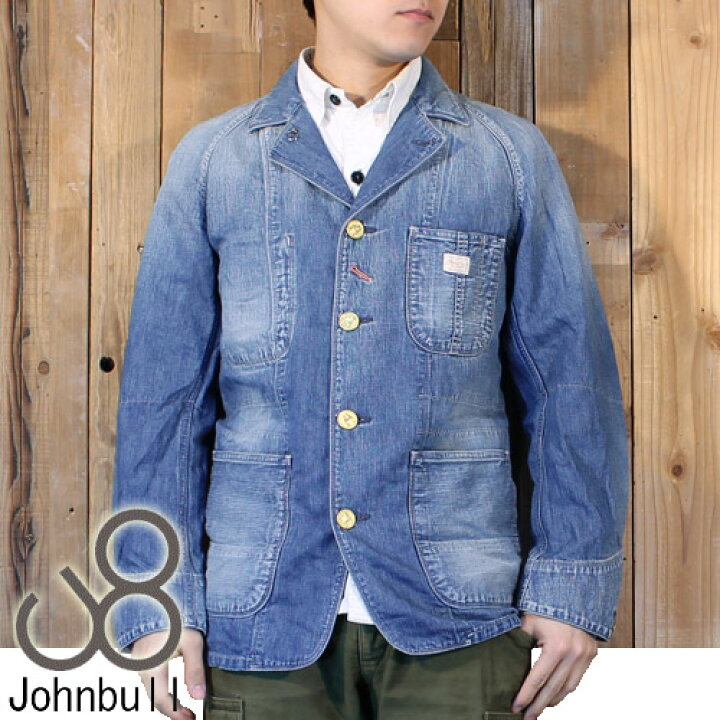楽天市場】ジョンブル Johnbull デニム カバーオール 12418 : STOCKMAN 