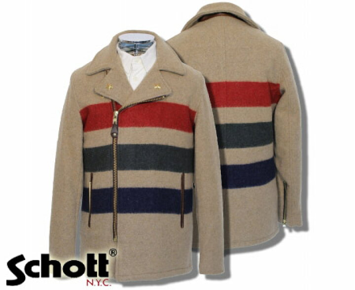 楽天市場】ショット Schott Made in U.S.A ウールリッチ ファブリック 