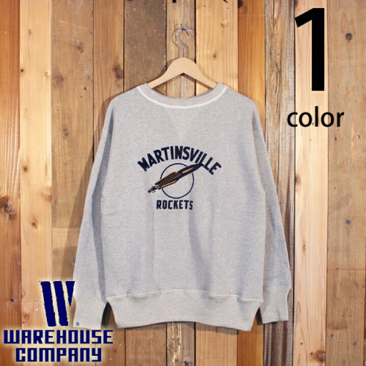 楽天市場】ウエアハウス WAREHOUSE セットイン クルー スウェット 