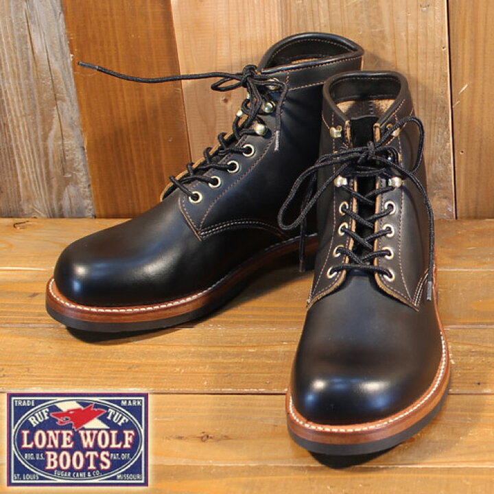 楽天市場】ロンウルフ LONE WOLF ワーク ブーツ メカニック LW00450 