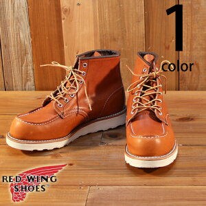 bhEBO RED WING 6C` bNgD Classic Work/ Moc Toe IKV[ Oro-Legacy 875