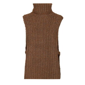 Isabel Marant �C�U�x�� �}���� ���f�B�[�X �J�W���A���W���P�b�g 25AEC116MFAC3D02A50BW Meggy sleeveless sweater Brown FR30 FR32 FR34 FR36 FR38 FR40 FR42 FR44 FR46 FR48 FR50 FR52 FR54 FR56 FR58 38 34 �y���������E�֐ō��z