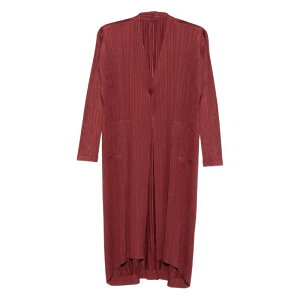 PLEATS PLEASE ISSEY MIYAKE �v���[�c �v���[�Y �C�b�Z�C �~���P ���f�B�[�X �R�[�g PP58JA14445 Coat Pleats Please RED 3 4 2 �y���������E�֐ō��z