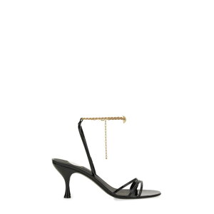 FERRAGAMO �t�F���K�� ���f�B�[�X �T���_�� 76905401H441001 SANDAL WITH CHAIN BLACK 61/2 71/2 7 8 6 5 9 �y���������E�֐ō��z