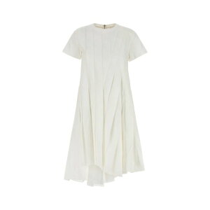 sacai �T�J�C ���f�B�[�X �����s�[�X�E�h���X�E�I�[���C������ 2508007151 White poplin dress White 1 2 �y���������E�֐ō��z