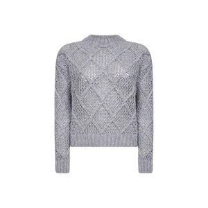 Max Mara Studio �}�b�N�X�}�[�� �X�e���f�B�I ���f�B�[�X �j�b�g�E�Z�[�^�[�E�J�[�f�B�K�� 2526366052600ELLADE002 Max Mara Studio Sweaters Grey Blacks and greys L M S �y���������E�֐ō��z